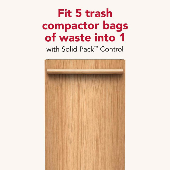 KitchenAid 15 in. Built-In Trash Compactor with Built-In Odor Management System KTTP515TPA