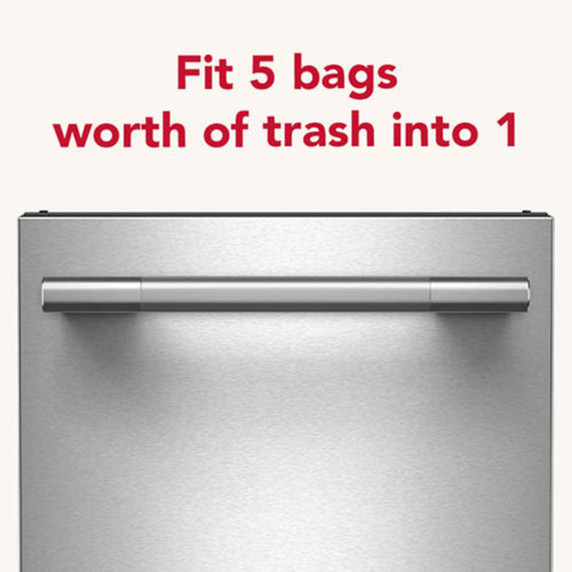 KitchenAid 15 in. Built-In Trash Compactor with Built-In Odor Management System KTTP515TBE