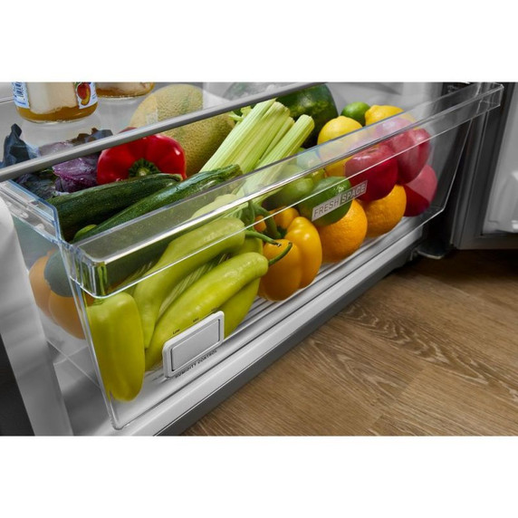 Whirlpool® 28-inch Wide Top Freezer Refrigerator with Total Coverage Cooling- 18.0 Cu. Ft. WRTX5118TZ
