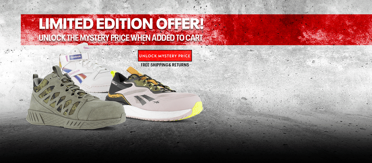 Limited edition offer! Unlock the mystery price when you add one of these shoes to your cart. Unlock the mystery price. Free shipping and returns.