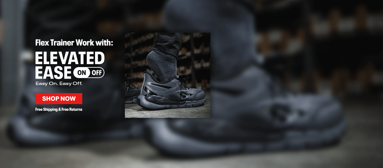 Reebok Flex Trainer Work with elevated ease ON/OFF. Easy on. Easy off. Shop now. Free shipping and free returns.