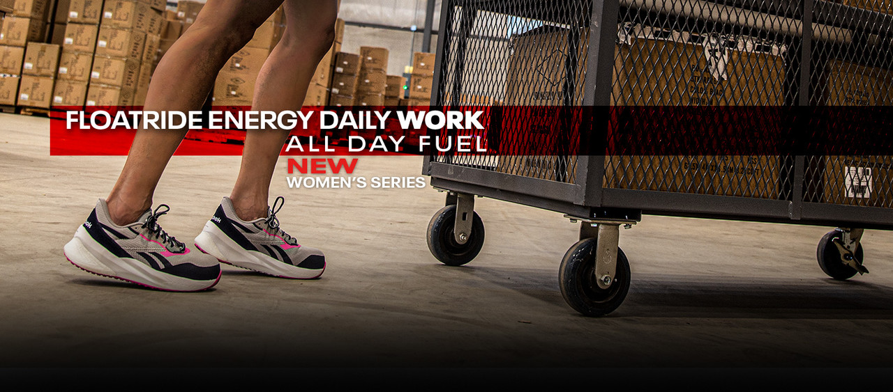 New Series! Women's Floatride Energy Daily Work. All Day Fuel.