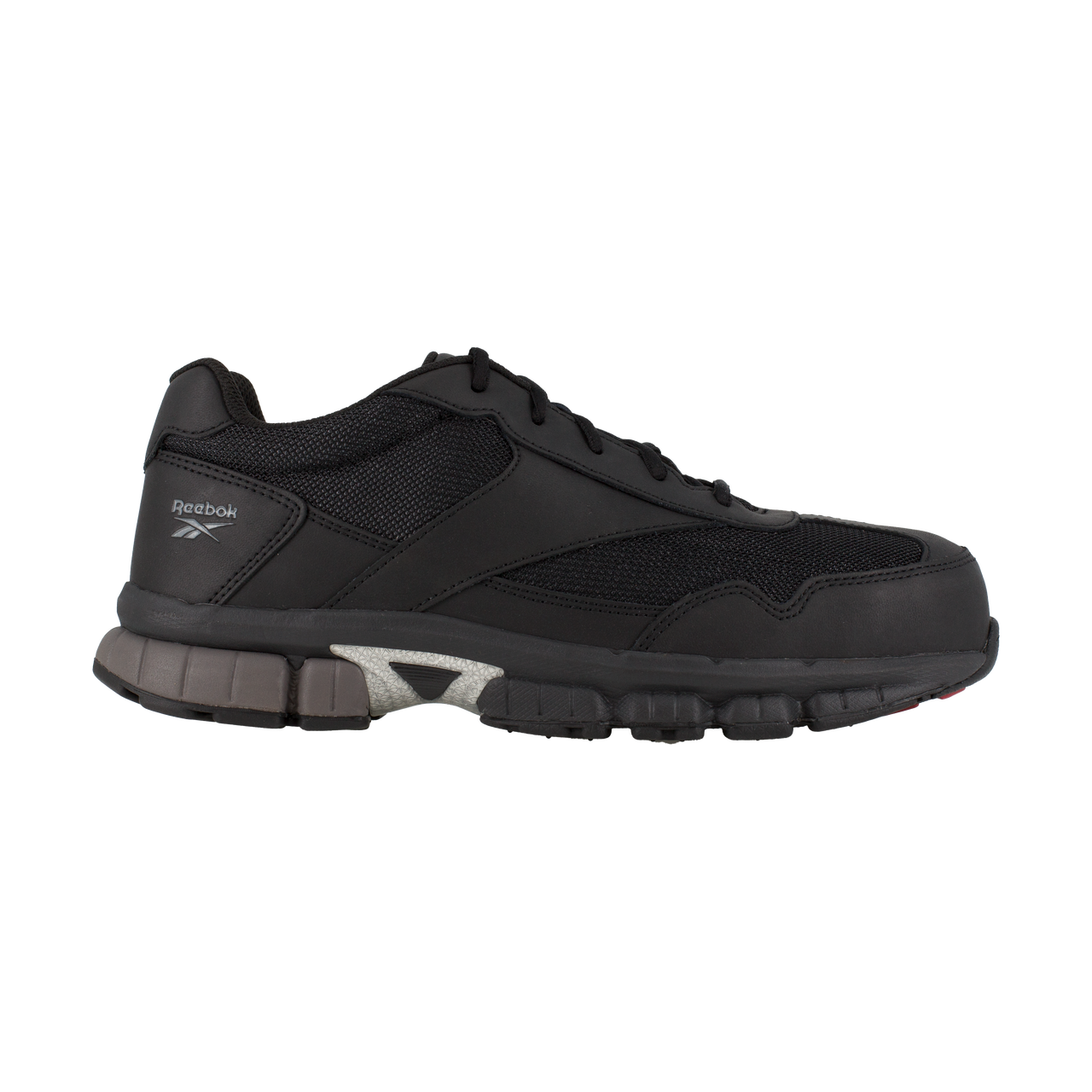 reebok racer black shoes