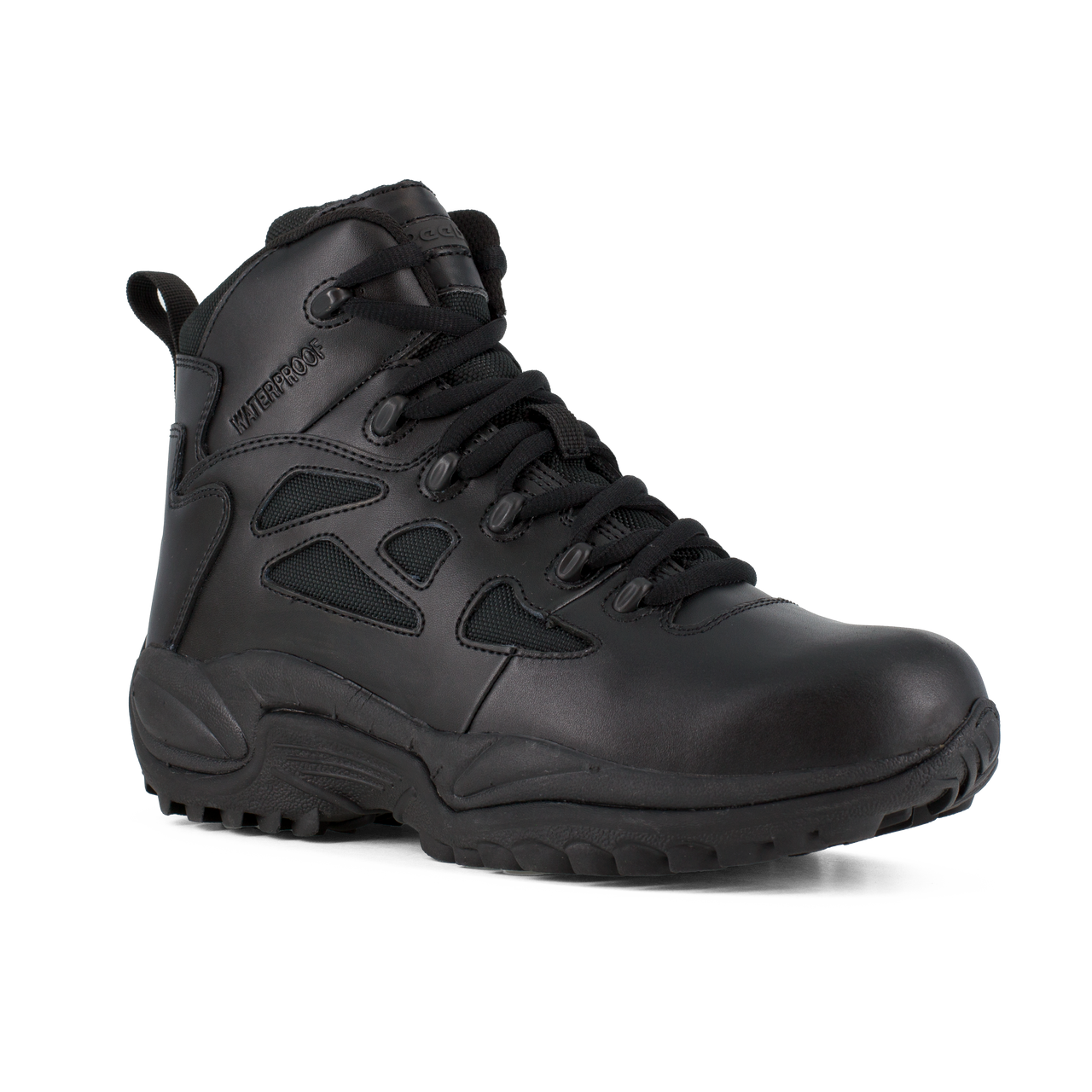 reebok mens boots black