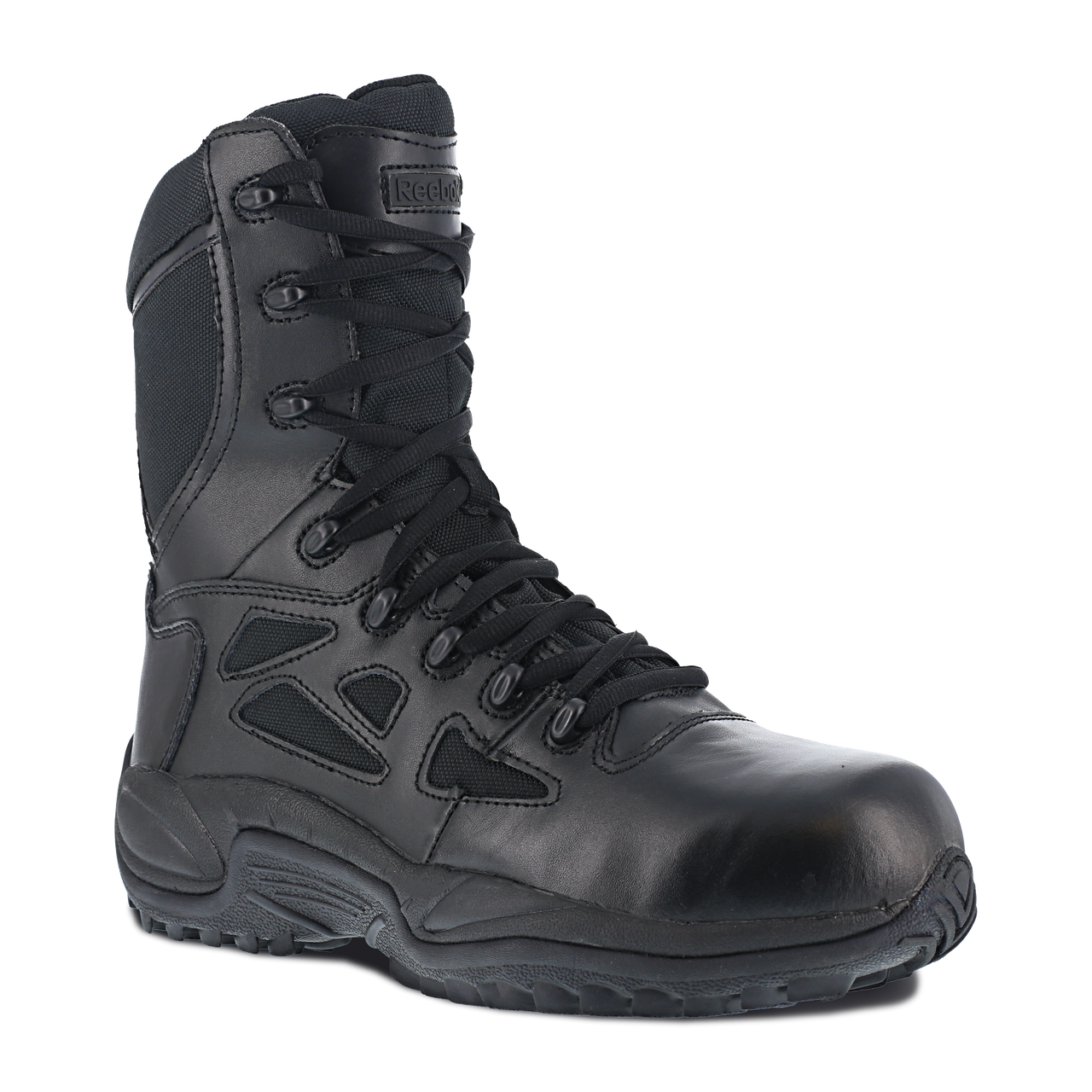 Reebok Rapid Response RB - RB8874 - Men's 8 Tactical Boots - Side Zip