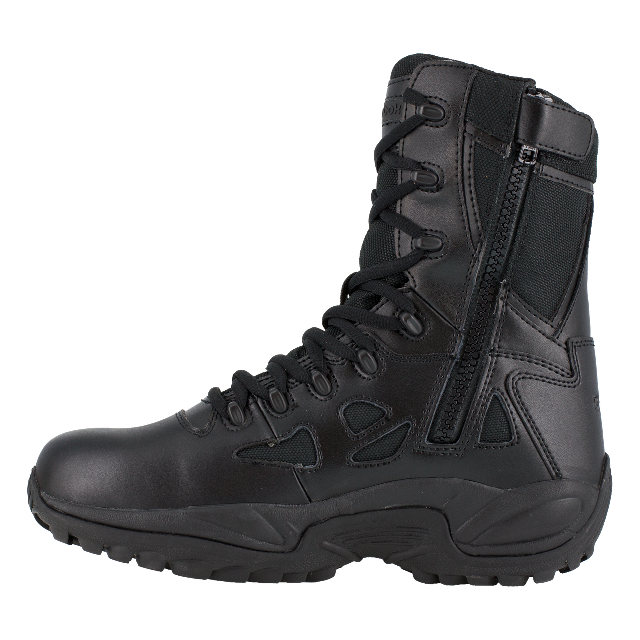 reebok side zip boots