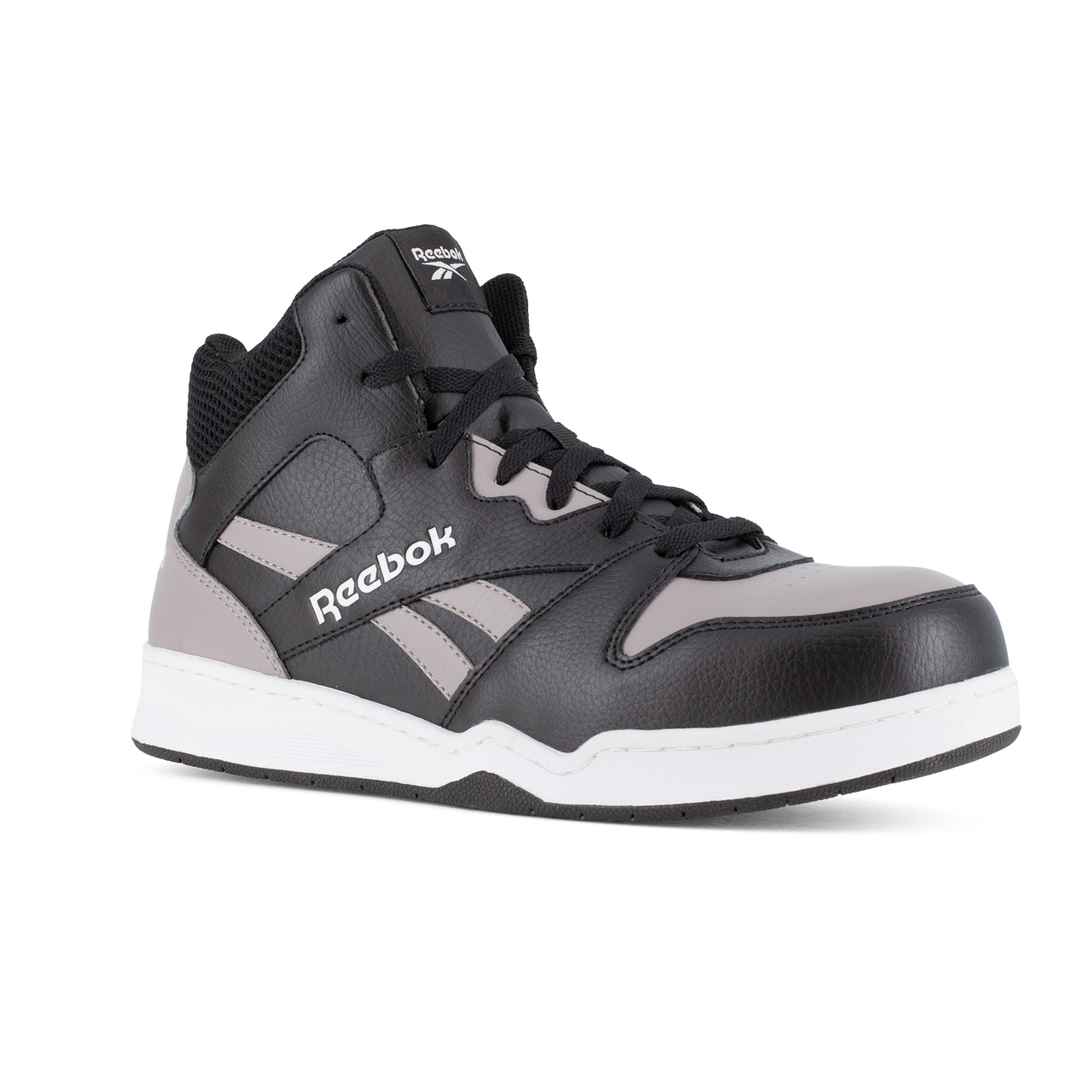 black reebok high tops