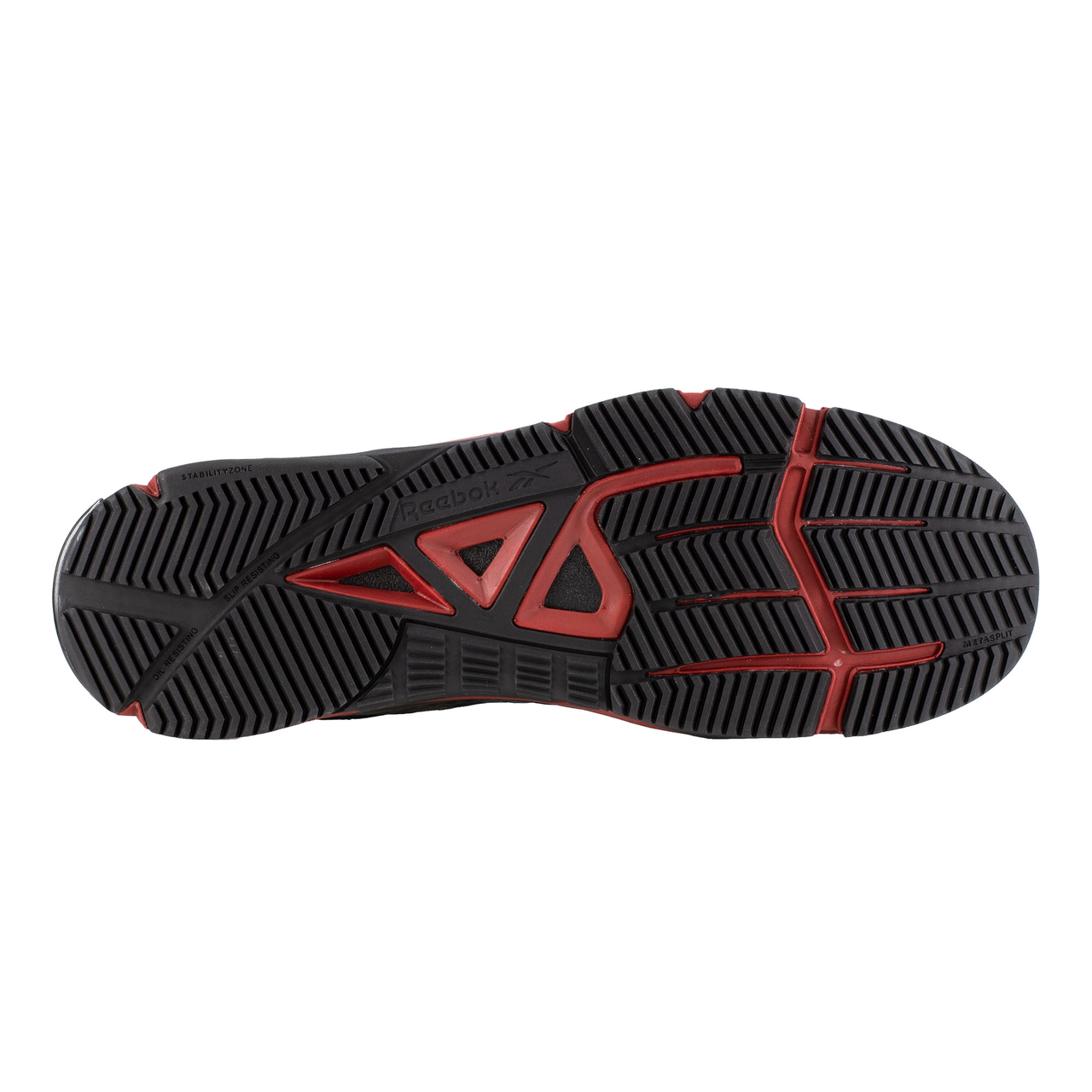 Reebok' Men's Zig Pulse ESD Comp Toe - Black / Red