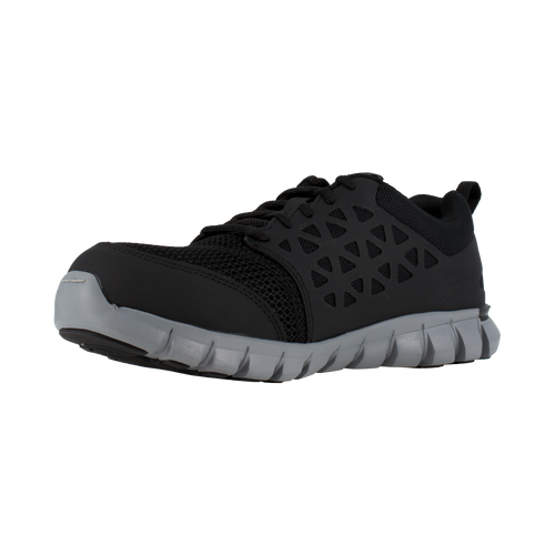 Reebok Sublite Cushion Work - RB041 - Women's Alloy Toe Shoes - Black