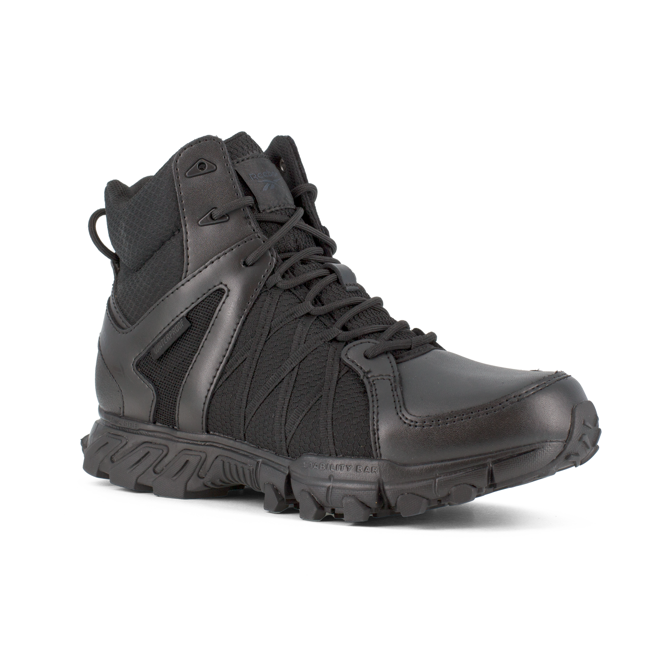 Reebok Trailgrip Tactical - RB3450 - Men's 6 Waterproof Boots - Side Zip