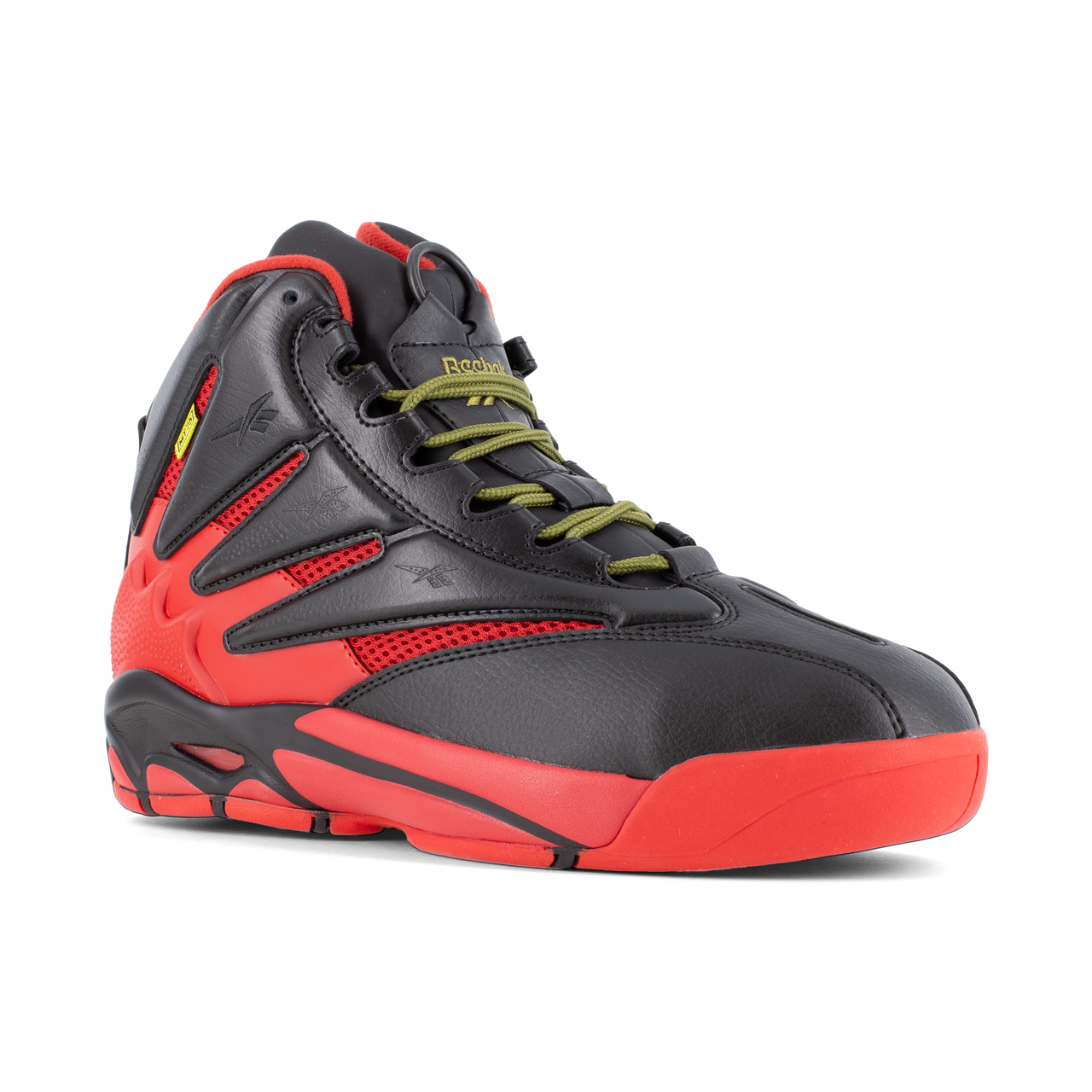 Reebok Work The Blast Work - RB9400 Men's High Top Work Sneaker right angle view