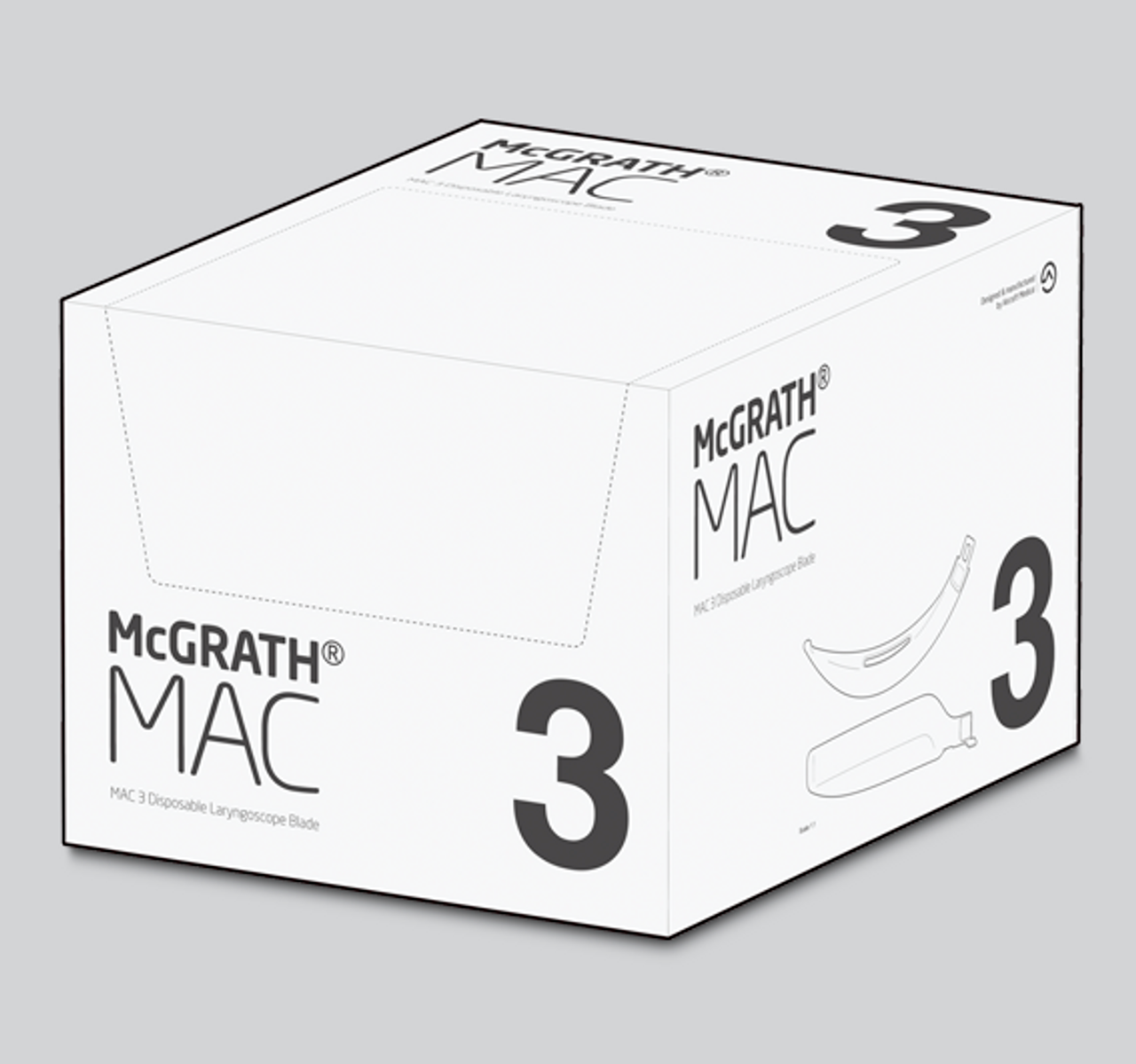 McGRATH® MAC 3 Disposable Laryngoscope Blade - Stryker Corporation ...