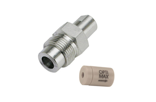 OPTI-MAX® Outlet Check Valve, 1/16" Ruby/Sapphire, PEEK Cartridge, Agilent/HP OPTI-MAX® Outlet Check Valve, 1/16" Ruby/Sapphire, PEEK Cartridge, Agilent/HP