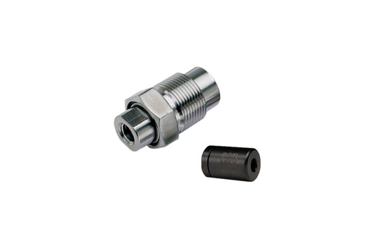 OPTI-MAX® Inlet Check Valve, 1/8" Ceramic, PEEK Cartridge, Bischoff, Anspec, Alcott Micromeritics (Analytical)