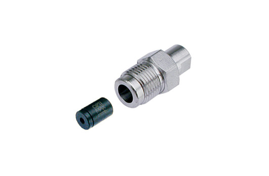 OPTI-MAX® Outlet Check Valve, 1/8" Ruby/Sapphire, PEEK Cartridge, Jasco