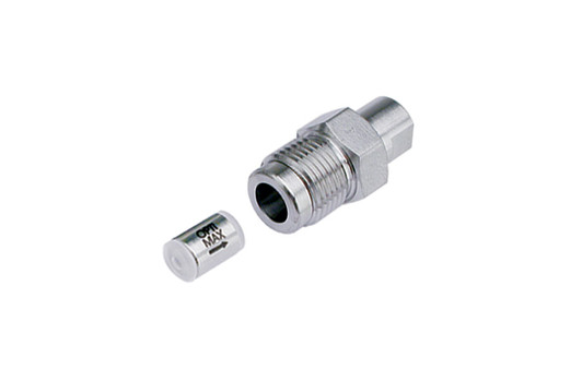 OPTI-MAX® Outlet Check Valve, 1/8" Ceramic, SS Cartridge, Jasco