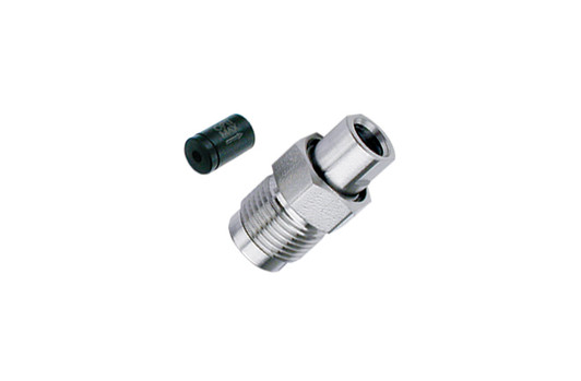 OPTI-MAX® Outlet Check Valve, 1/8" Ruby/Sapphire, PEEK Cartridge, Varian 2510 OPTI-MAX® Outlet Check Valve, 1/8" Ruby/Sapphire, PEEK Cartridge, Varian 2510