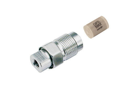 OPTI-MAX® EF Inlet Check Valve 3/16" Ceramic, PEEK Cartridge, Waters