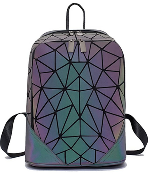 I-Fashion - Geometric Luminous Fashion Backpack