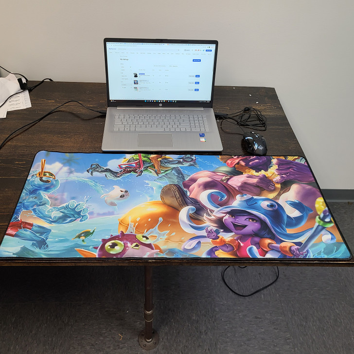 League Of Legends Pool Party Custom Gaming Long Mousepads**FREE SHIPPING**