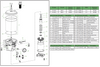 Pneumatic oil pumps 42cc