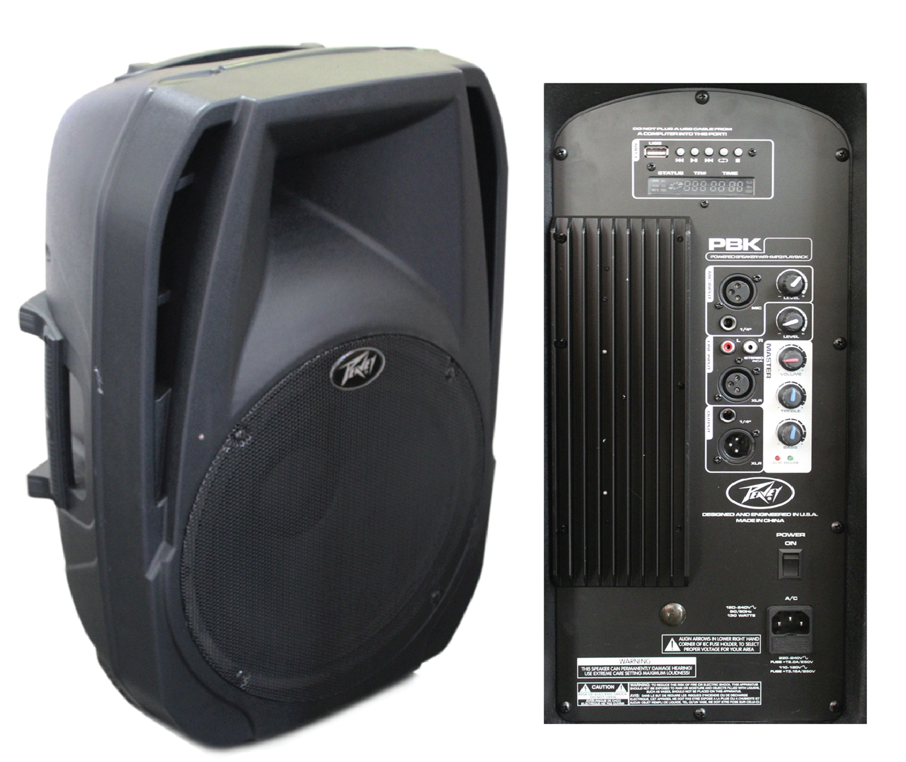 PBK 15P - PEAVEY - Parlantes o Cajas Acústicos - Inyectados Potenciados
