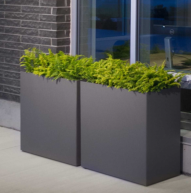 SuperMetal Commercial Divider Planters