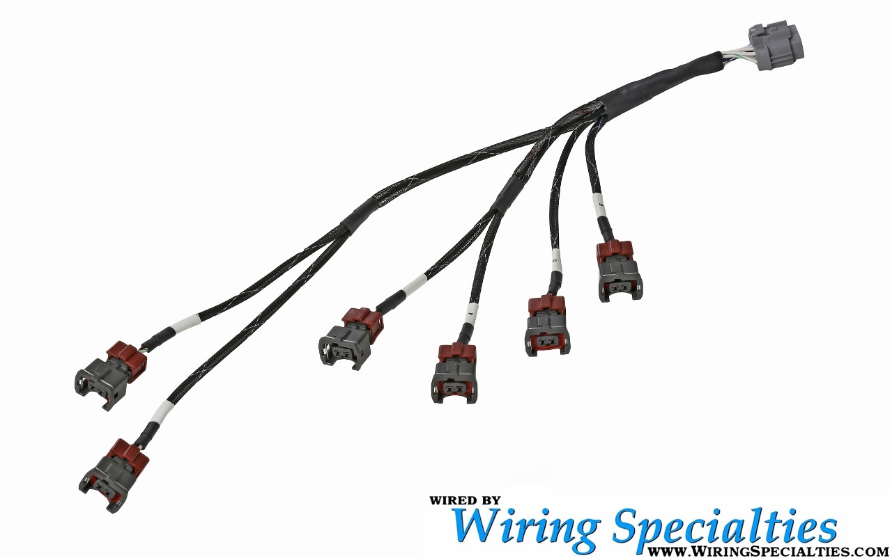 にしん Z32 VG30DE(TT) Early Style Injector Sub-Harness (Square w