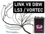 LINK Xtreme LS3 / VORTEC 4th Gen 58x DBW Wiring Harness for Nissan 240sx - PRO SERIES
