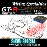 GT-R Fest 2025 Specials Haltech Nexus PNP Nissan Skyline GTR RB26DETT swap wiring harness