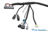 Standalone 1JZGTE Non-VVTi Engine Swap Wiring Harness for MaxxECU with ZF 8HP Trans Support (OEM ECU Conector shown)