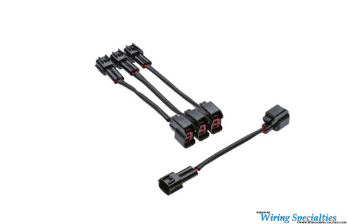 Injector Adapter - Nissan Late Style (VG30-SR-KA-RB25) to ID1000/725/850/1300 EV6 EV14 USCAR