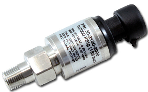 AEM 150 PSIg Stainless Gauge Sensor Kit for Oil/Fuel Pressure