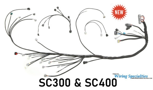 1JZGTE non-VVTi Wiring Harness for USDM Toyota SC300 SC400 - PRO SERIES