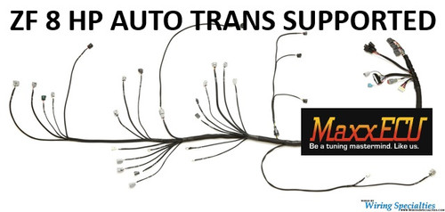 Standalone 1JZGTE VVTI swap wiring harness for MaxxECU Models - ZF 8HP Trans Supported