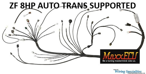 Standalone RB25DET NEO Engine Swap Wiring Harness for MaxxECU Models with ZF 8HP Trans Support