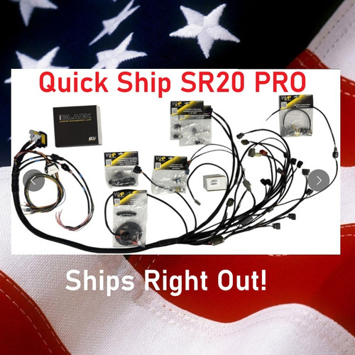 Universal / Standalone S13/S14 SR20DET Swap  Wiring Harness for ECU Master QuickShip PRO SERIES includes sensors and wiring Plug N Play N GO!