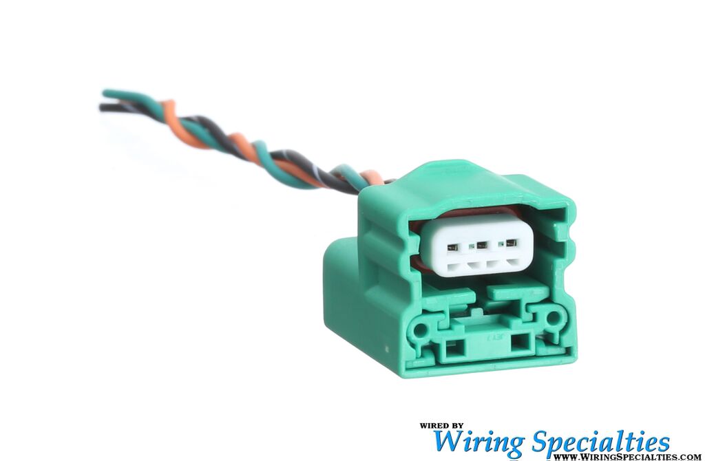 VQ35 Cam Sensor Connector Green Wiring Specialties