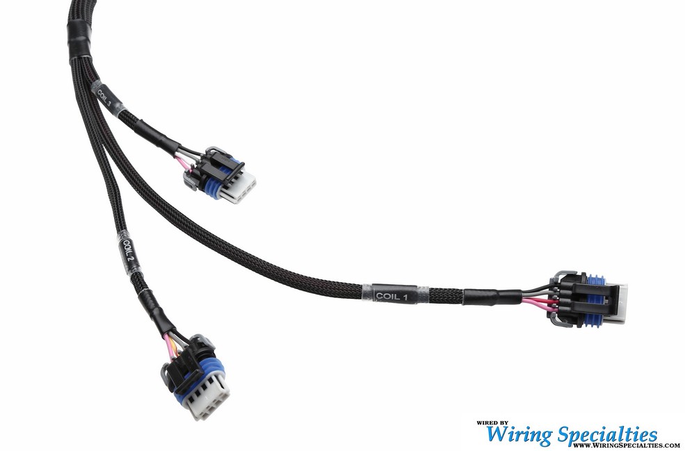 LS2 / LQ9 to RB20DET Coilpack Harness | Wiring Specialties lq9 wiring harness 