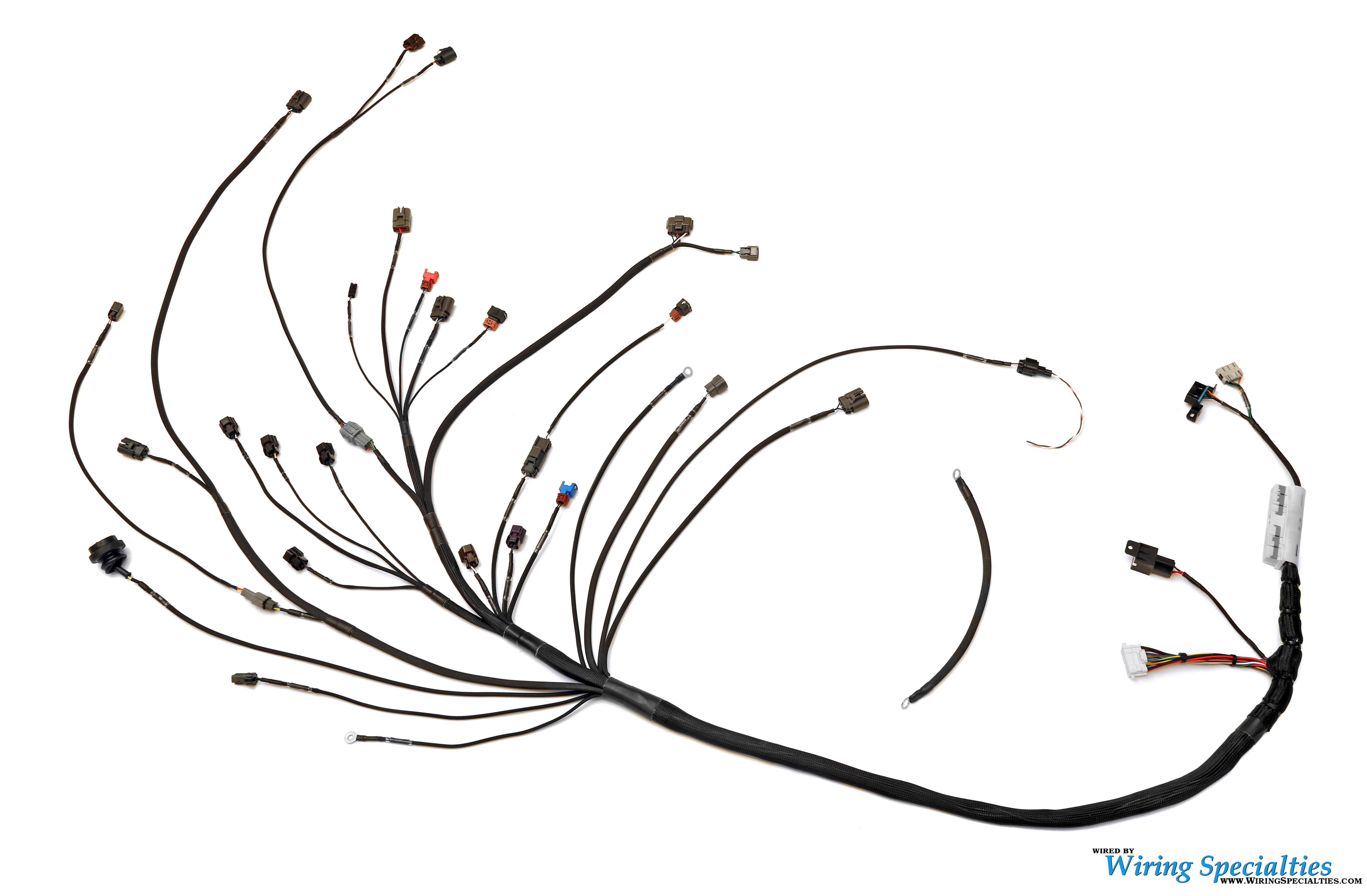 Nissan S14 240sx With S14 Ka24de Engine Pro Series Wiring Harness