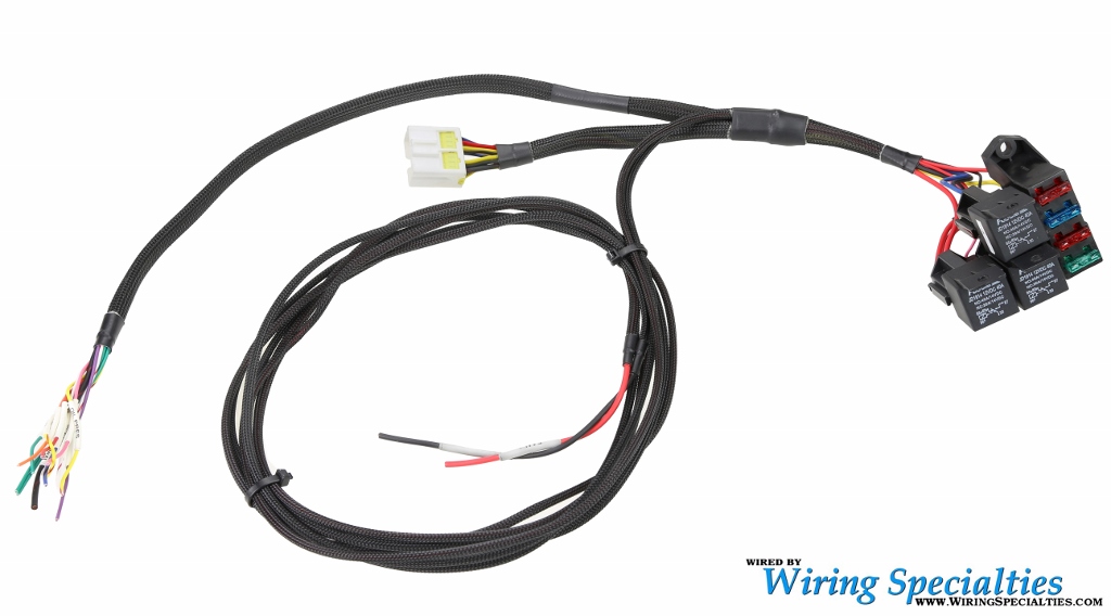 Universal PRO Interface Harness with Fused Relays u0026 Flying Leads - Wiring  Specialties