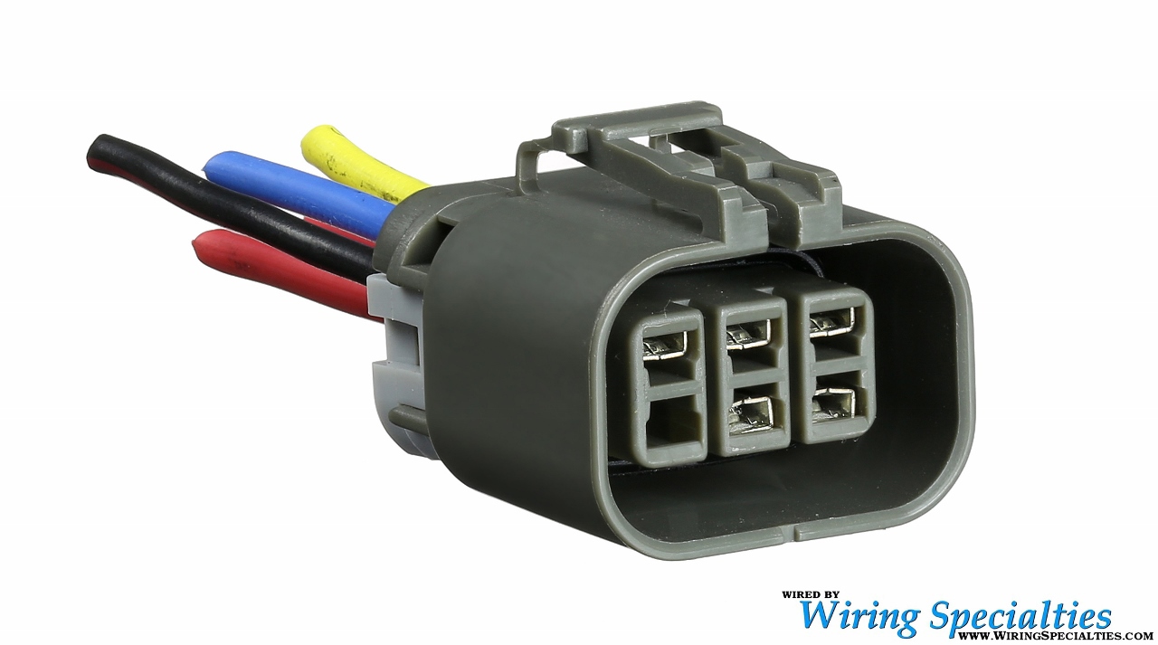 VG30 6 Pin Fuse Box Connector Gray Wiring Specialties