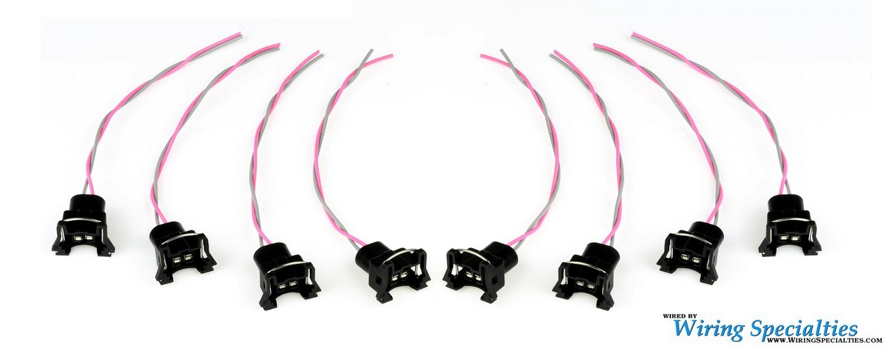 LS1 EV1 Injector Connector kit x8 Wiring Specialties
