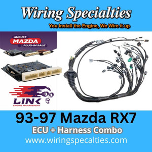 Rywire Mazda RX7 FD3S (RHD Only) 13B Mil-Spec Engine Harness w/Denso Primary & Secondary Plugs main image 0