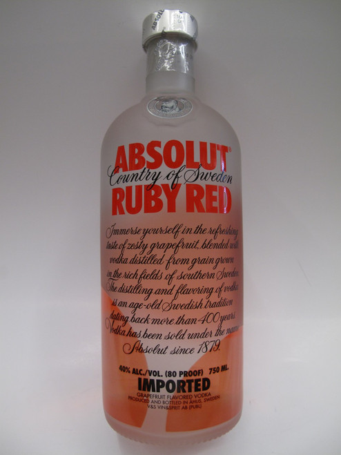 Absolut Ruby Red Vodka (OLD)