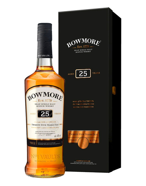 Bowmore 25 Year Old Scotch Whisky
