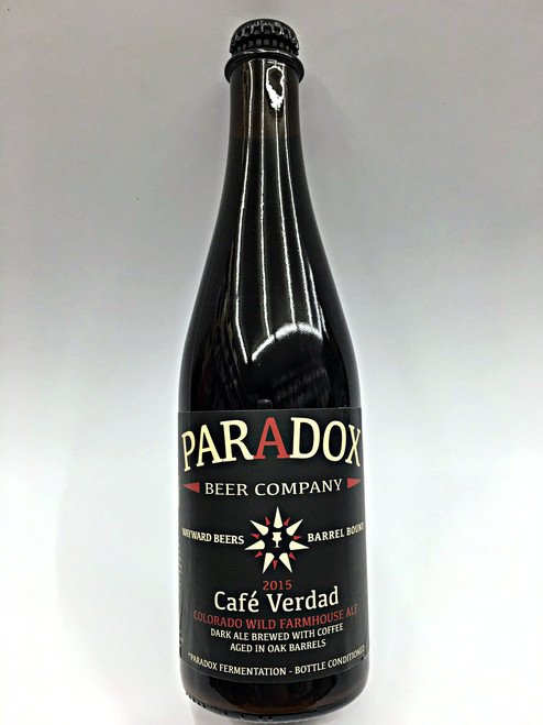 Paradox Cafe Verdad Wild Farmhouse Ale