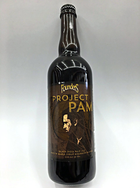 Founders Brewing Project Pam Black IPA Aged in Maple Syrup Bourbon