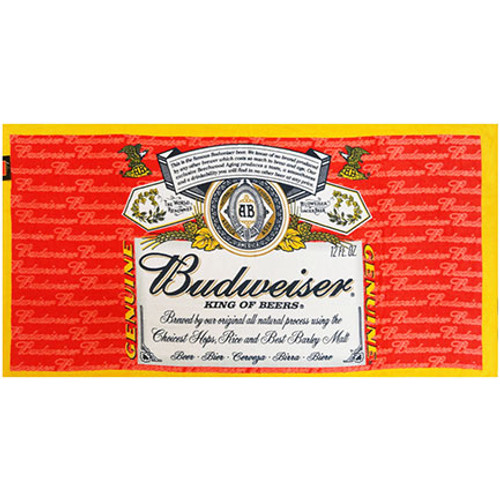 Budweiser Classic Logo Beach Towel