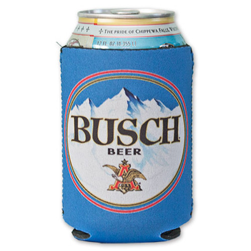 Blue Busch Beer Can Koozie
